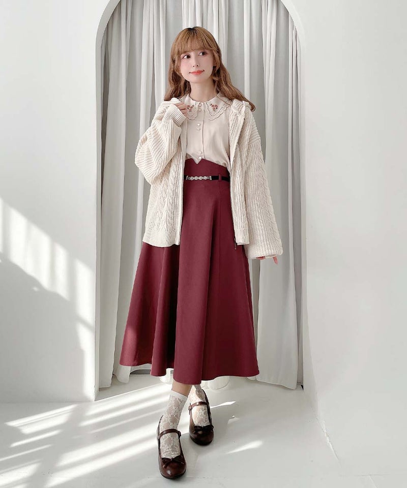 wine red / 152cm / 着用サイズ：1