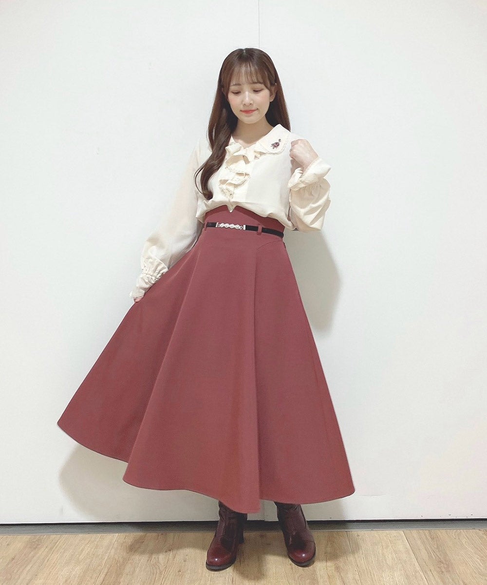 wine red / 150cm / 着用サイズ：2