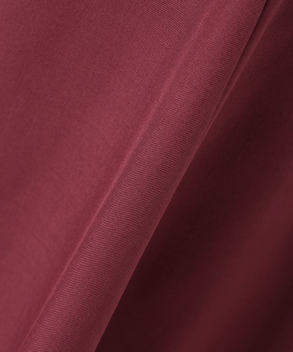 生地アップ (wine red)