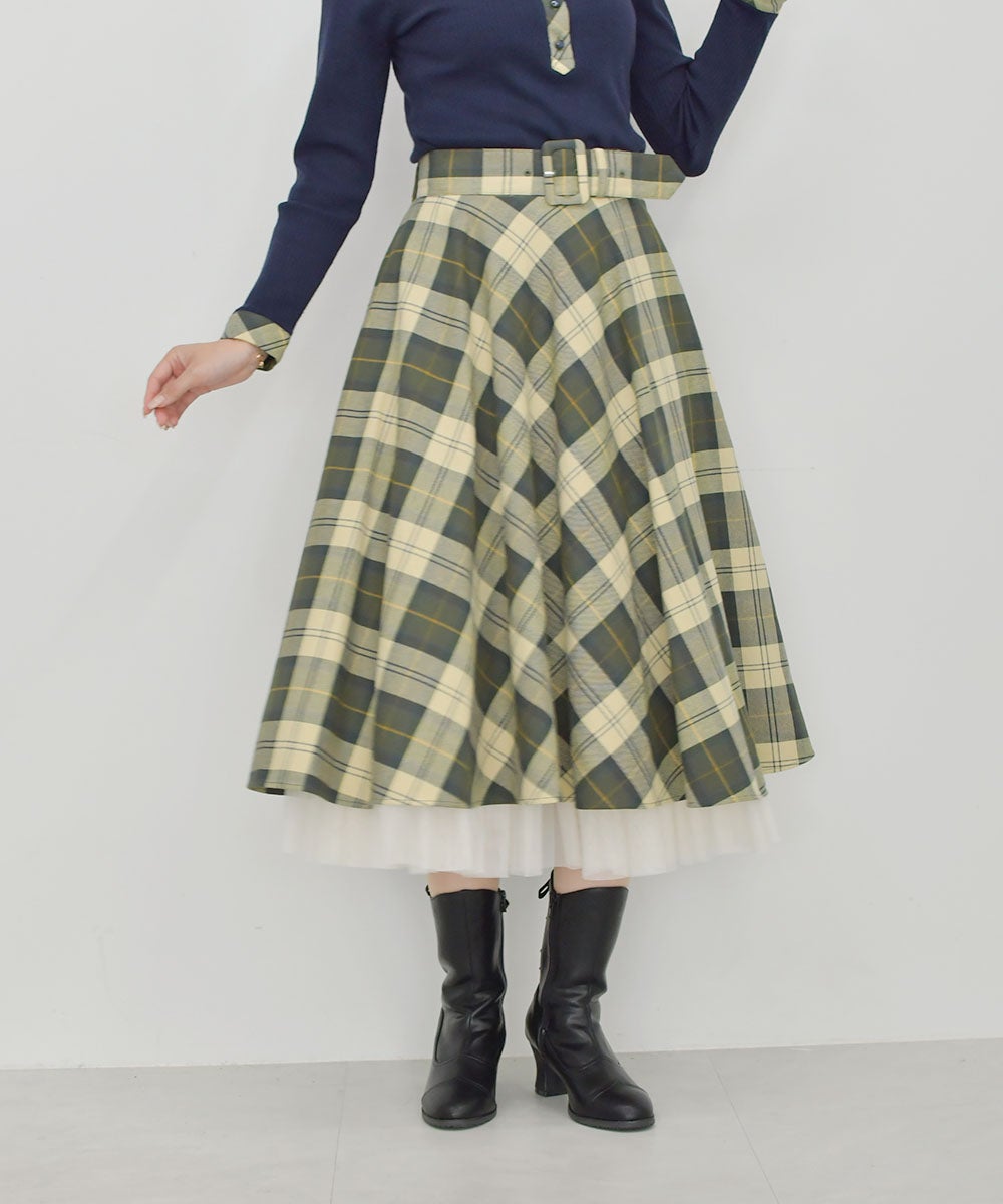 green×beige / 168cm