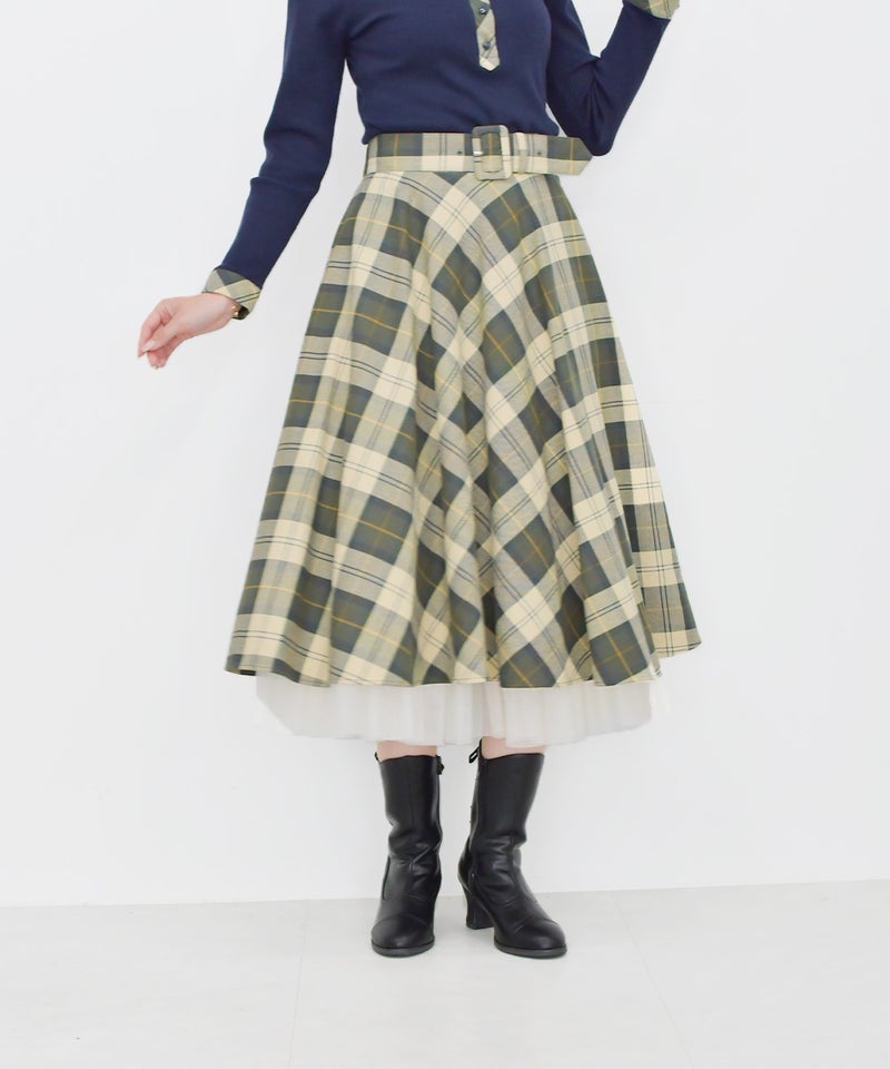 green×beige / 168cm