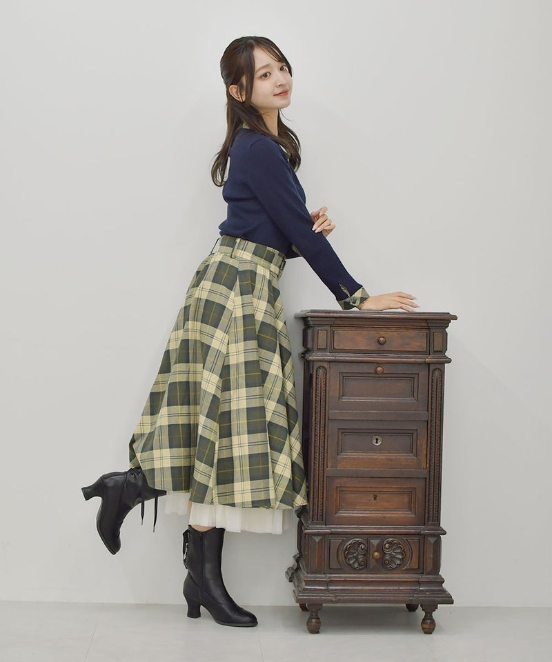 green×beige / 168cm