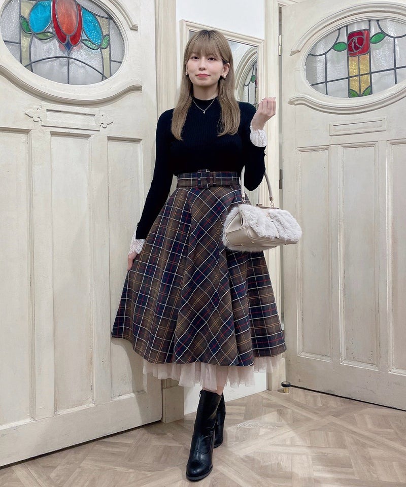 brown×black / 163cm / 着用サイズ：1