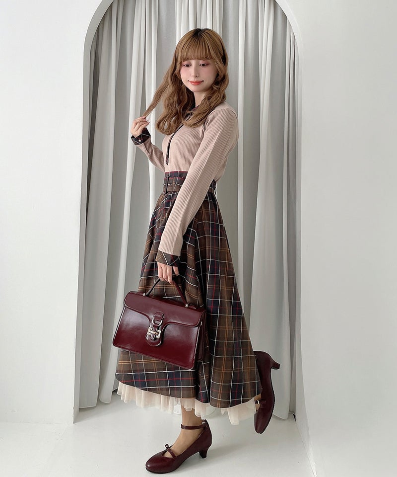beige×brown / 152cm