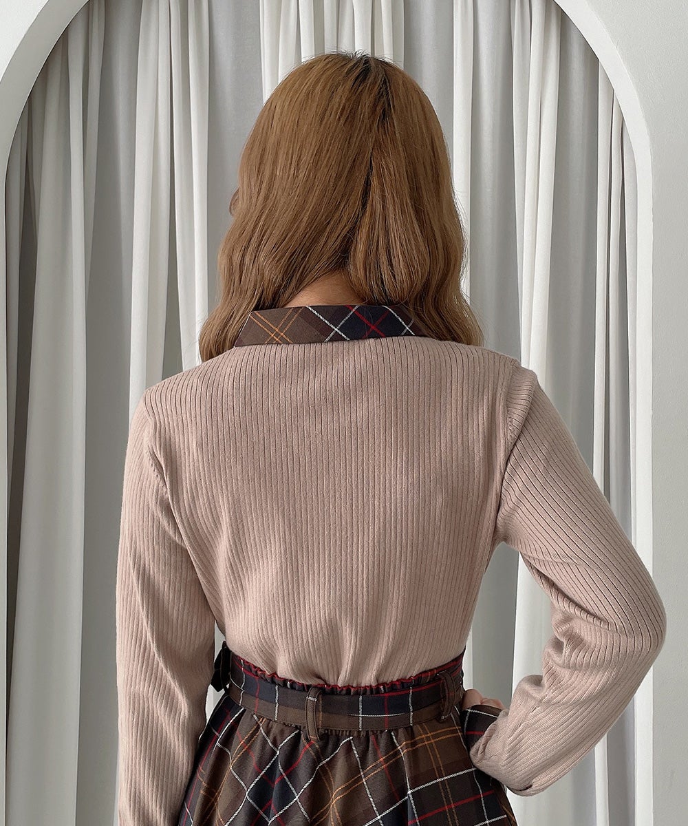 beige×brown / 152cm