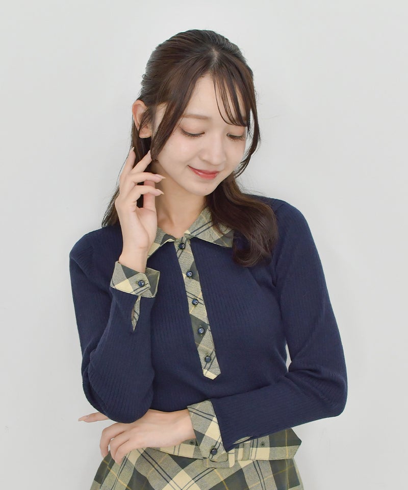 navy×green / 168cm