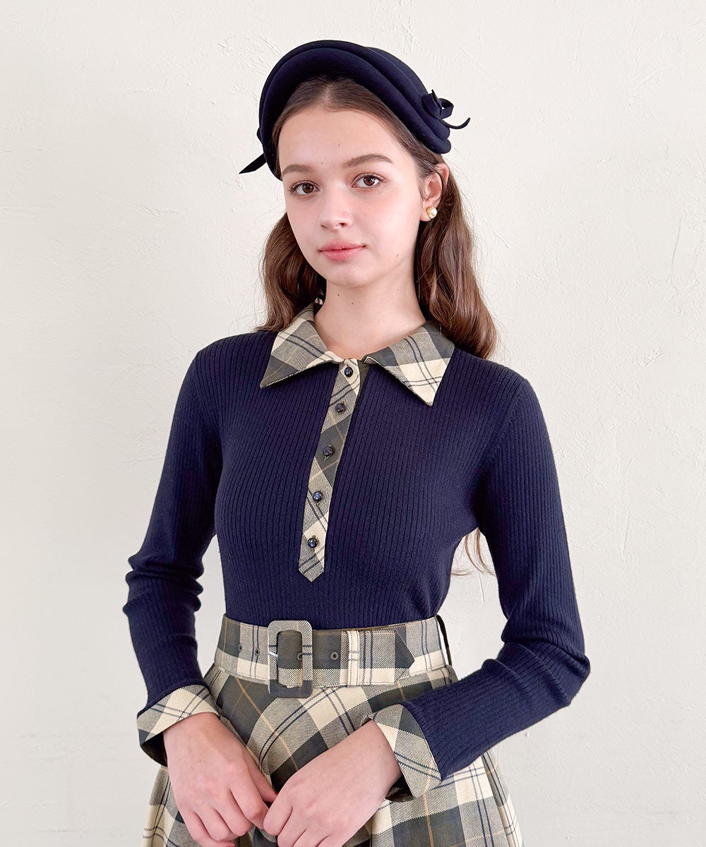 navy×green / 172cm