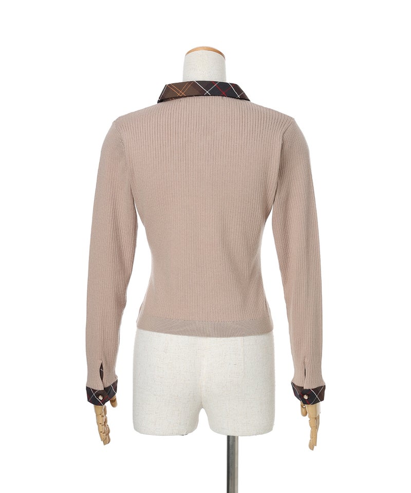 バック (beige×brown)