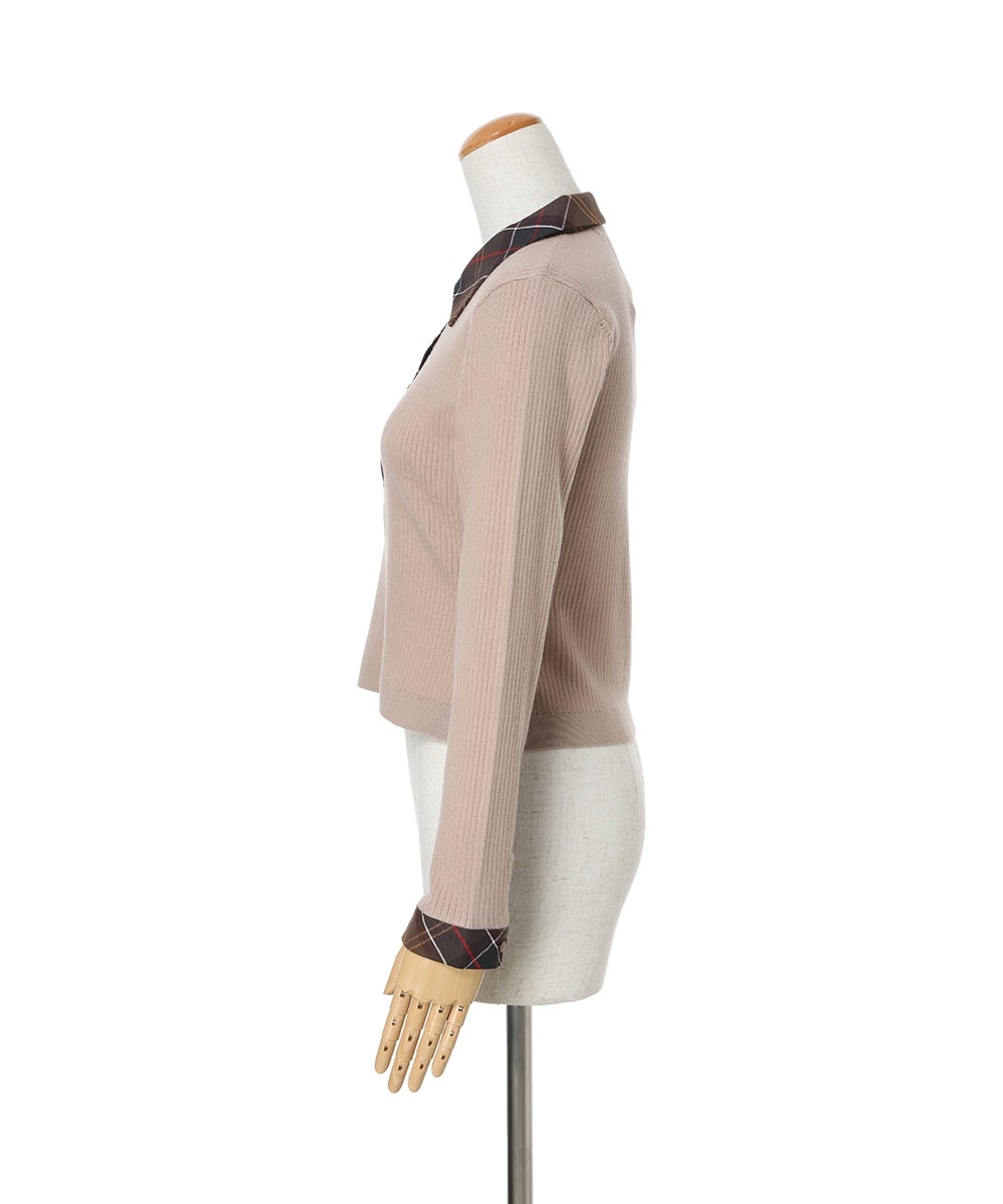 サイド (beige×brown)