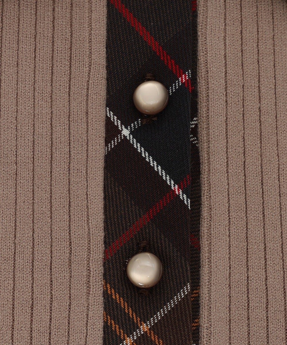 釦 (beige×brown)