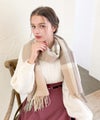 beige×brown