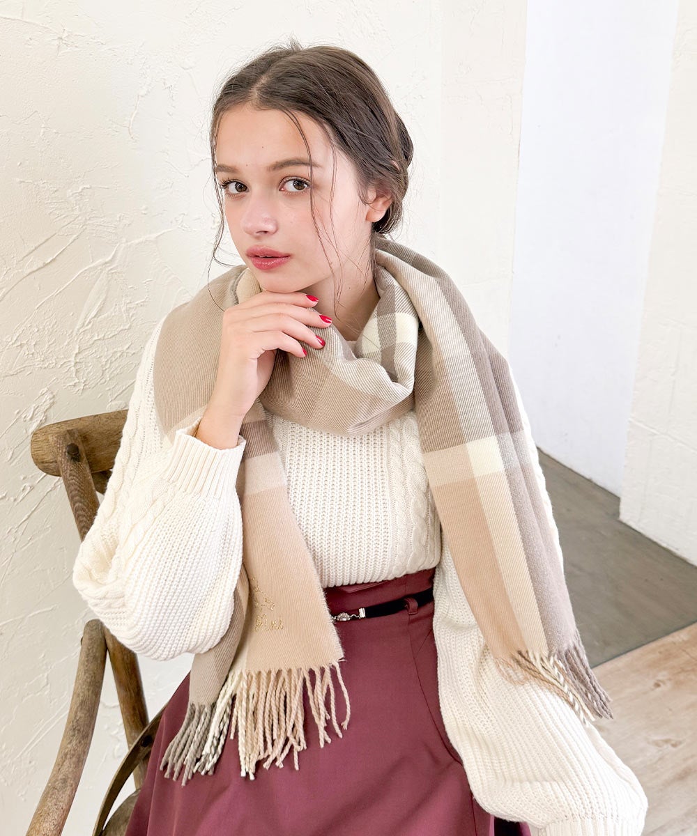 beige×brown