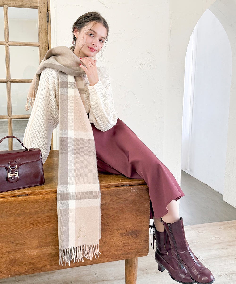 beige×brown