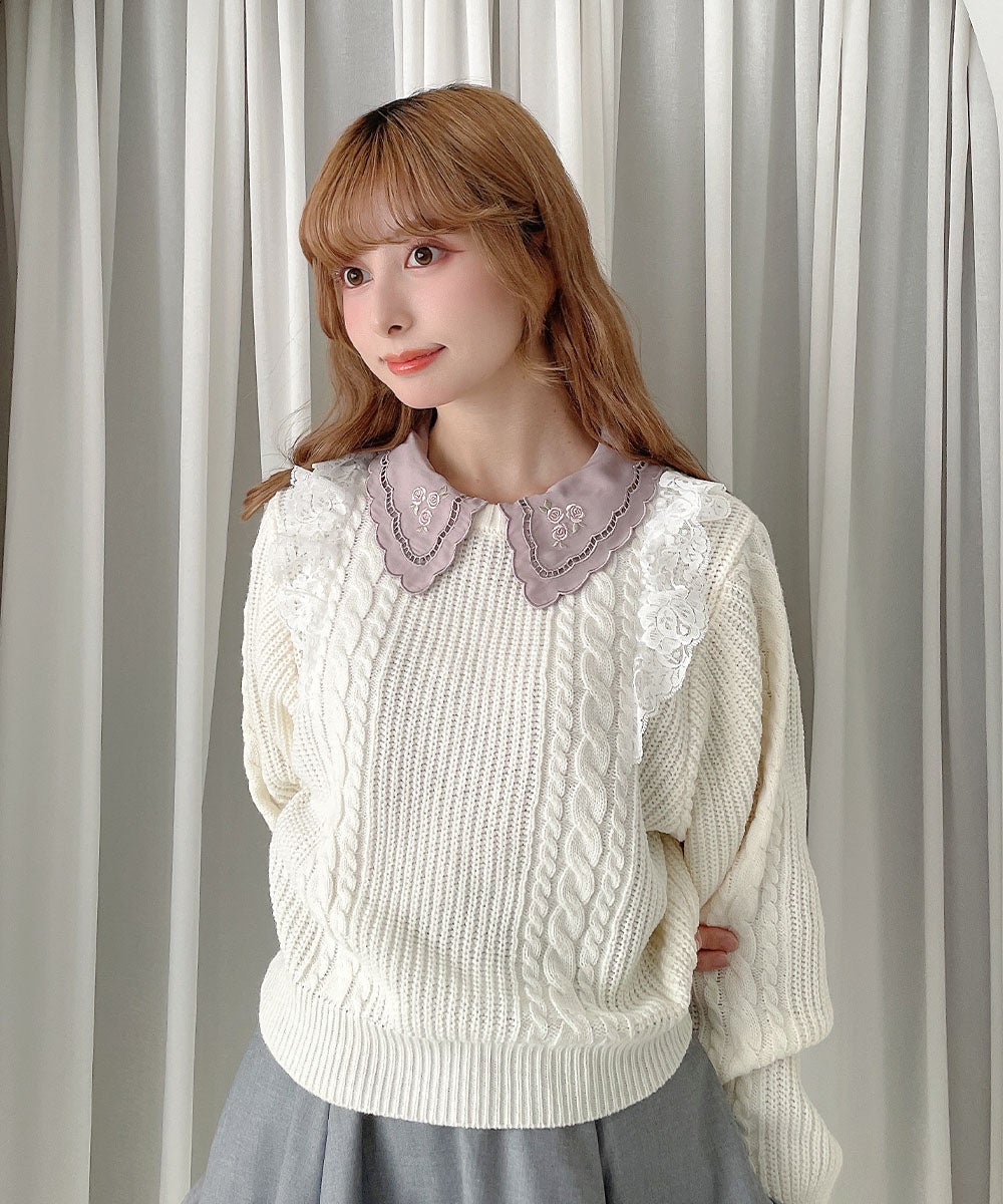 pink / 152cm / ニットとのレイヤード