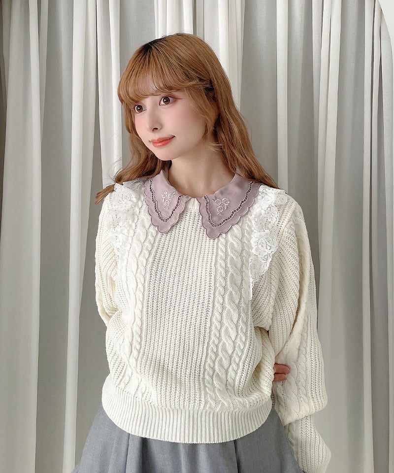 pink / 152cm / ニットとのレイヤード