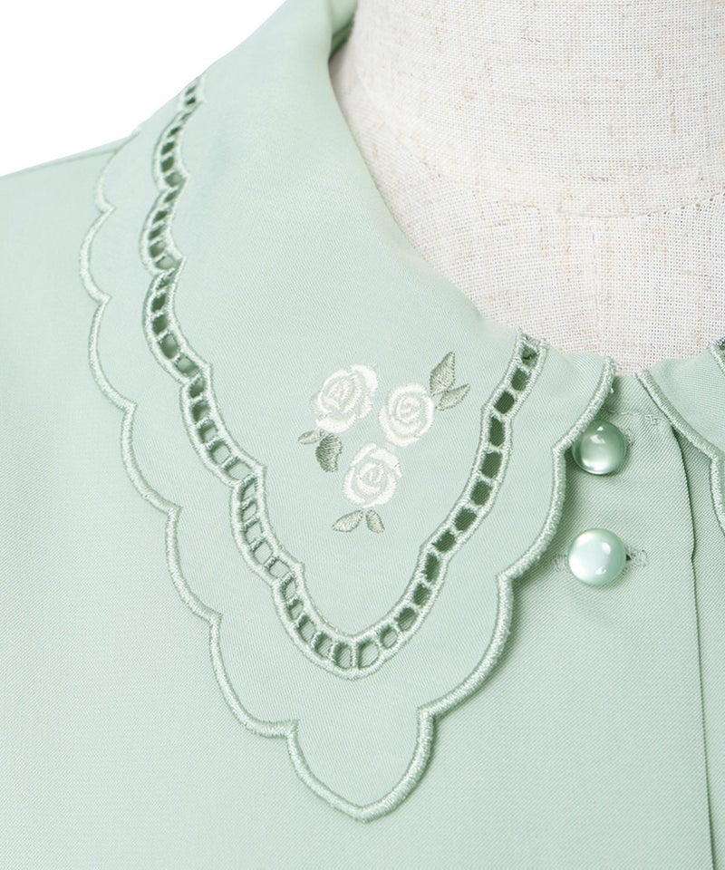 刺繡 (mint)