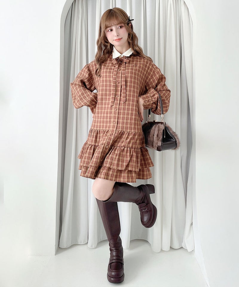 beige×red / 152cm
