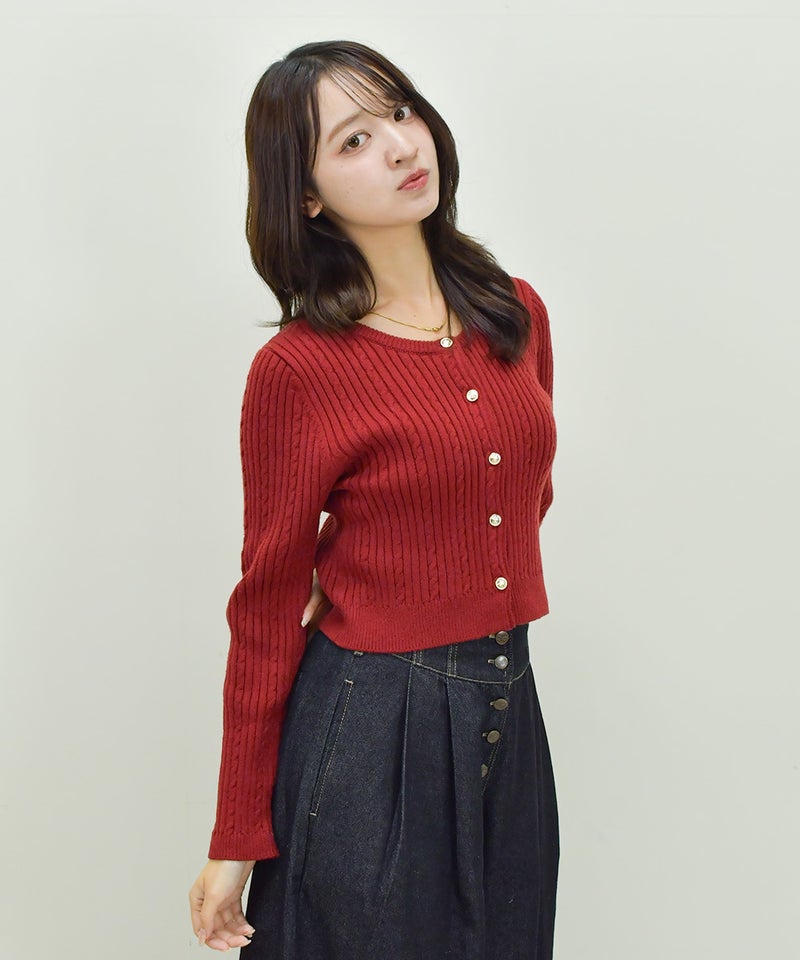 red / 168cm / ファーを外した状態