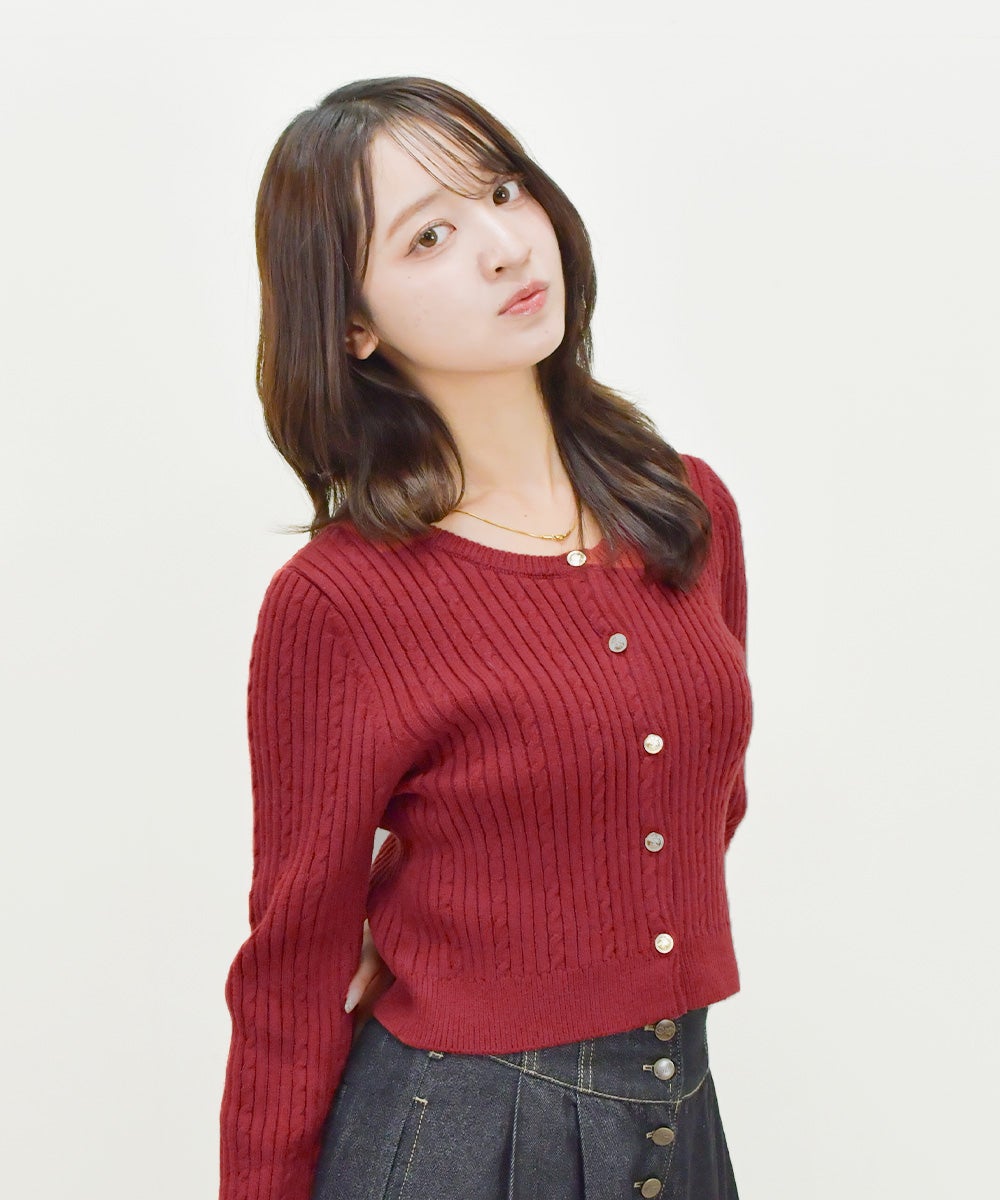 red / 168cm / ファーを外した状態