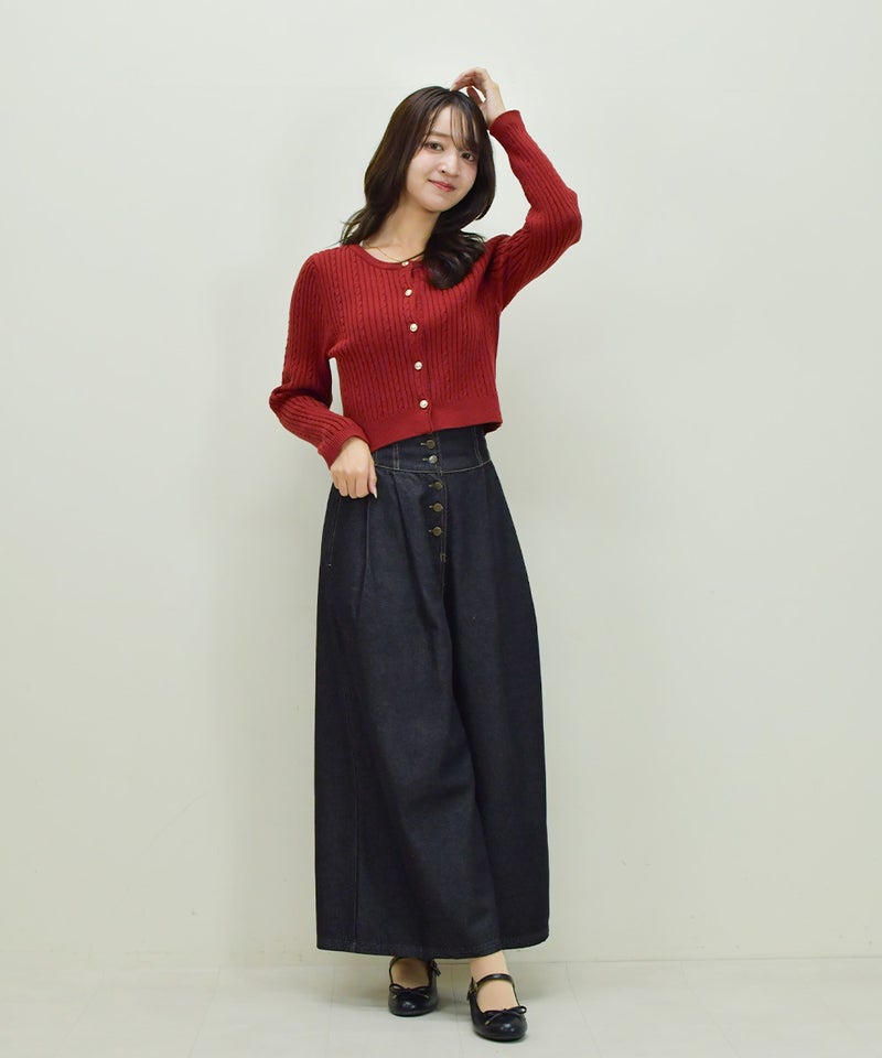 red / 168cmred / 168cm / ファーを外した状態