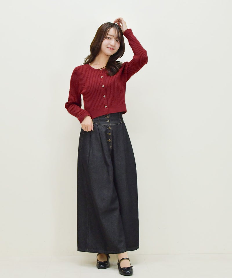 red / 168cmred / 168cm / ファーを外した状態