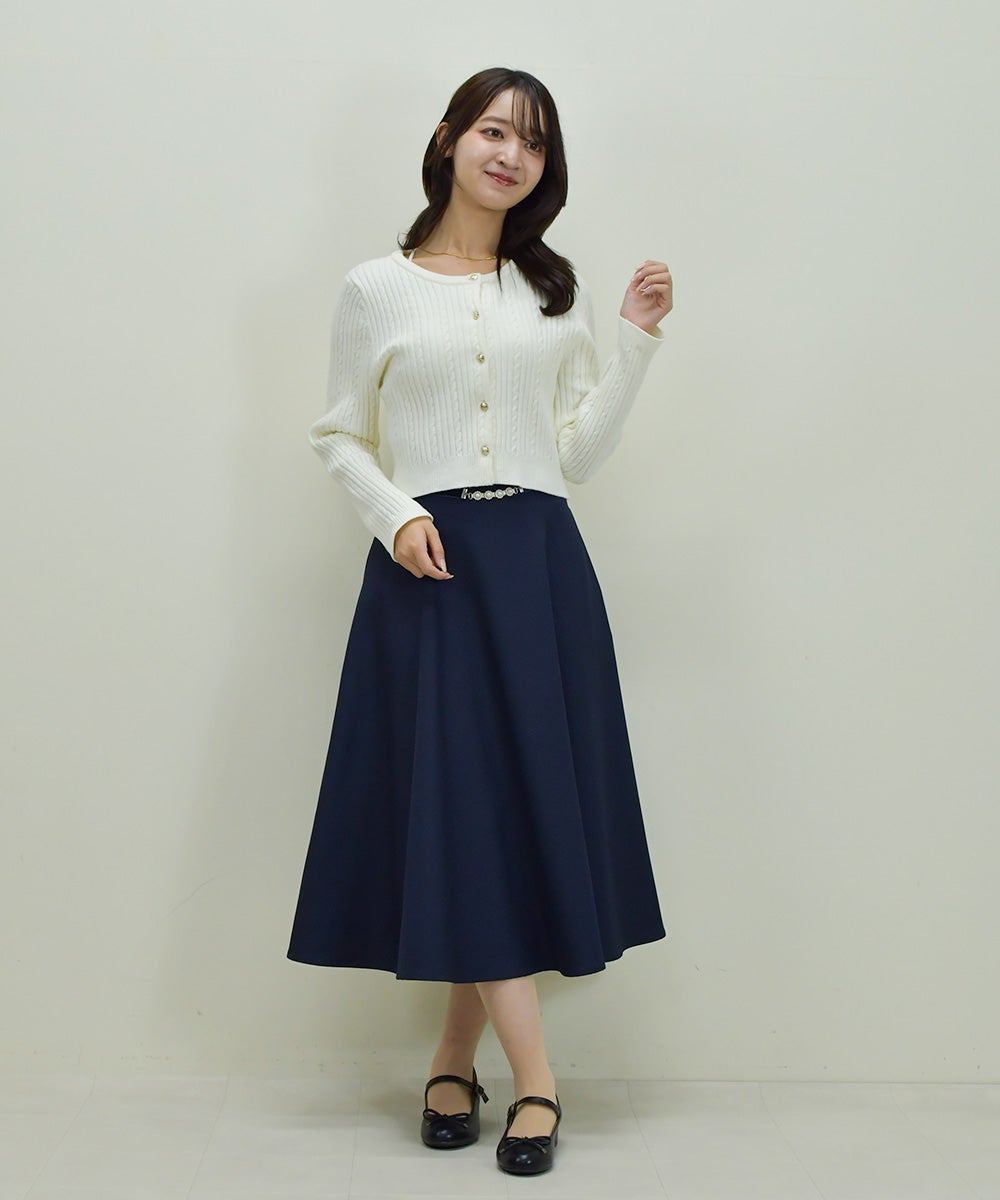 ivory / 168cm / ファーを外した状態